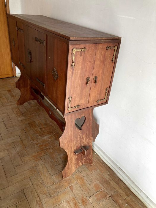 móvel de bar antigo em óptimo estado vintage