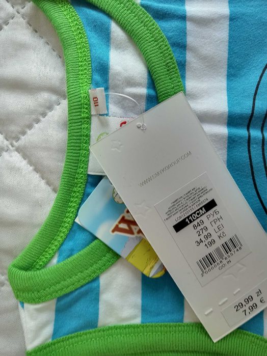 Nowe , 2 koszulki, rozm. 116 Spiderman, Tygrysek