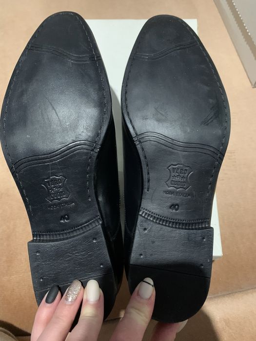 Кожаные туфли Италия