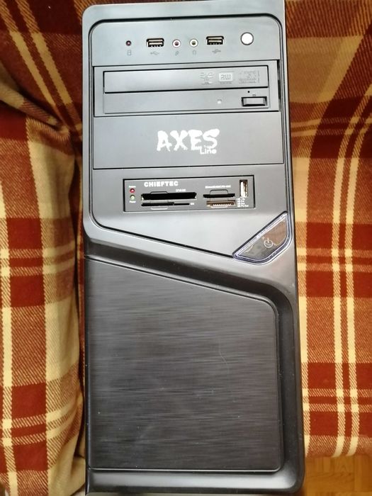 Системный блок в рабочем состоянии