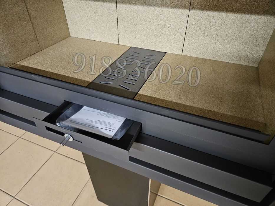 Recuperador Calor Lenha L-90cm  Com Ventilação - NOVOS