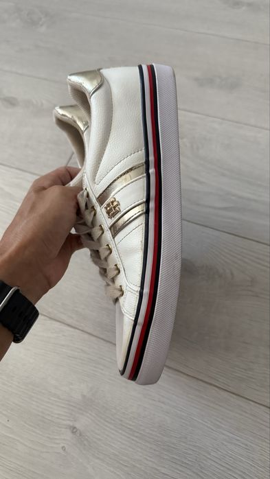 Кеды белые Tommy Hilfiger