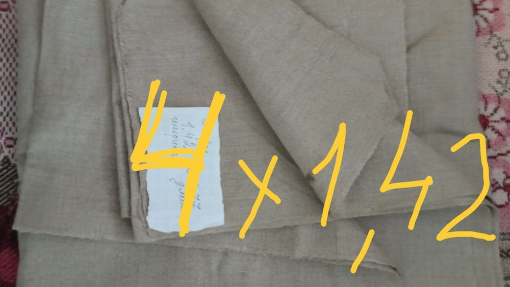 Продам тканину 4 на 1.40 нова