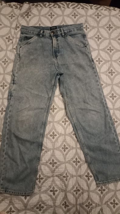 Jeansy Baggy Cropp W28 L32 chłopak