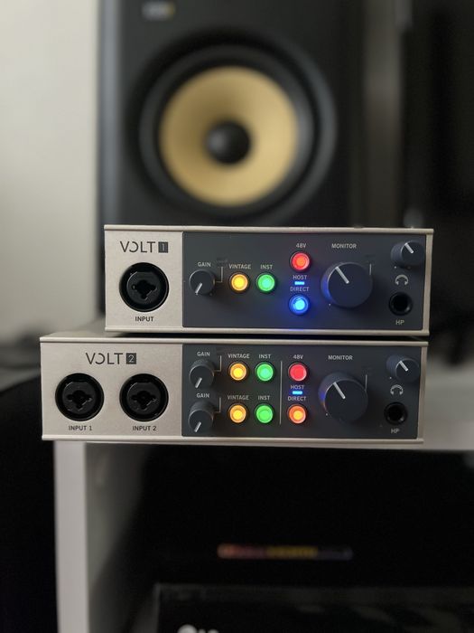Звуковая карта Universal Audio Volt 1, Universal Audio Volt 2, uad