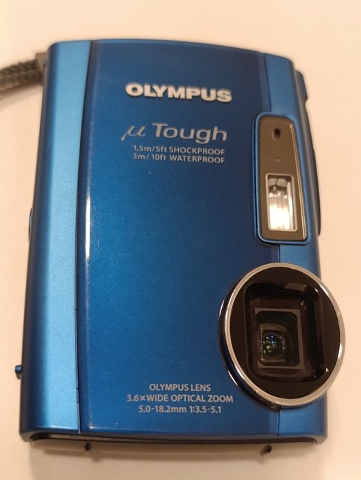 Aparat OLYMPUS  Mju Though 3000 12mp WODOODPORNY podwodny HD CCD bdb