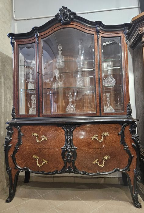 Stara Witryna Serwantka Barokowa Lata 1890/1920