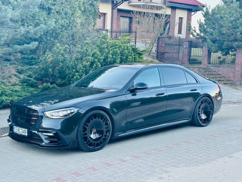 Mercedes s class Brabus samochód na ślub wraz z kierowcą