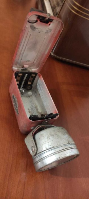 Antiga lanterna Eveready