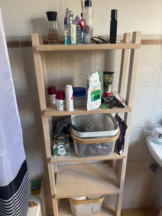 Estante IKEA VILTO em Bétula – 5 Prateleiras