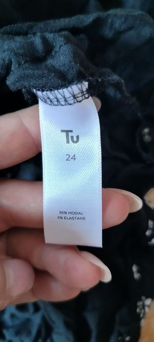Ładna Duża Bluzka TuClothing 5XL stan jak nowa