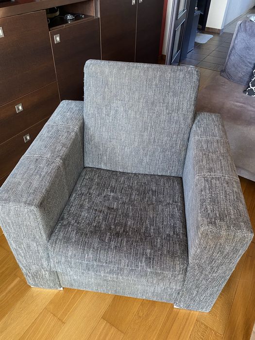 Sprzedam szary fotel