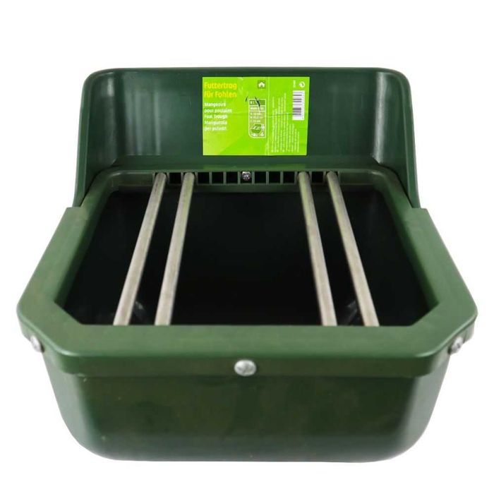 Koryto dla koni 9 litrów z metalowymi prętami - Koryto dla źrebiąt