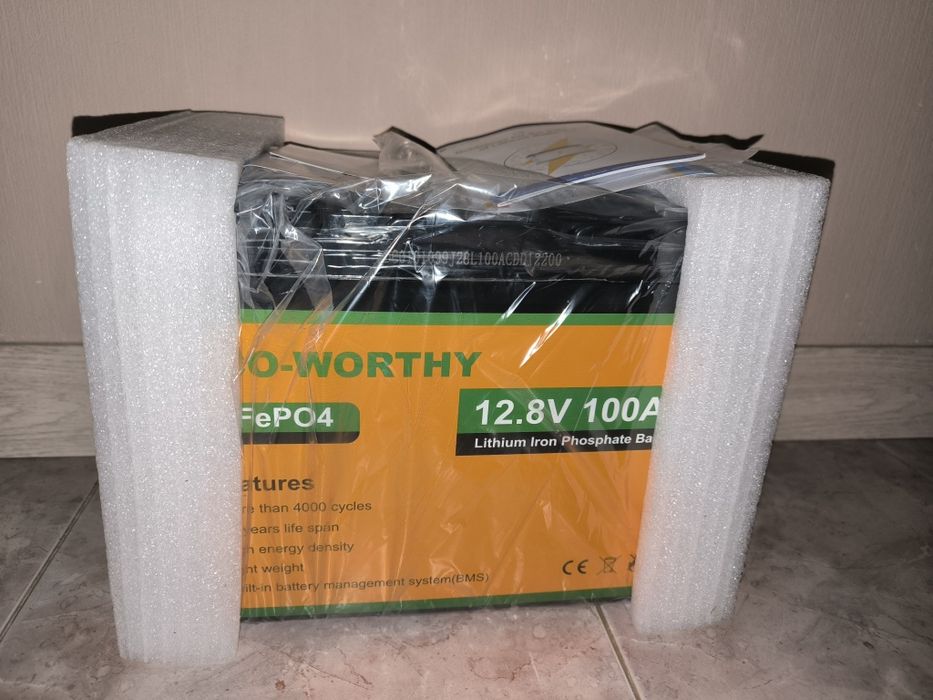 Акумулятор lifepo4 12 v 100 Ah eco-worthy