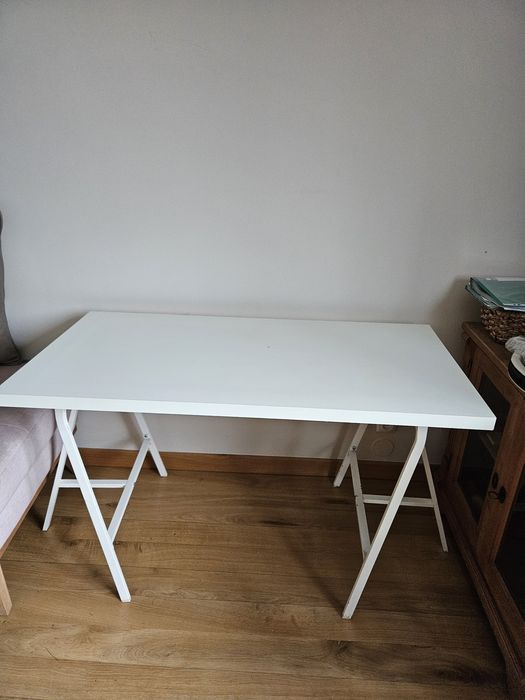 Ikea Linnmon białe biurko klasyk