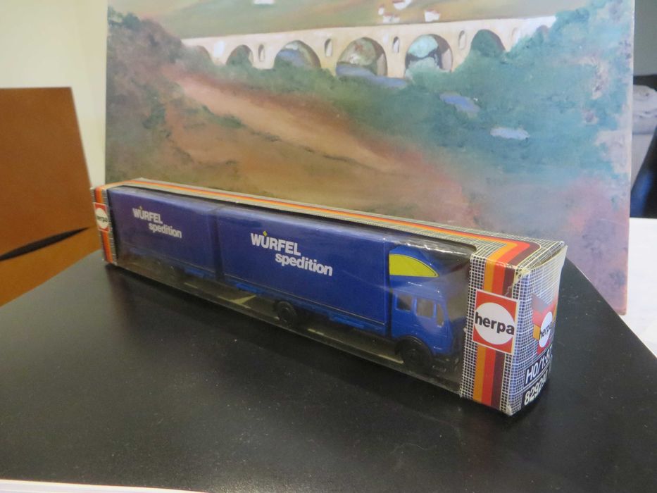 Camião colecção HERPA MERCEDES 829290 escala 1/87 - NOVO