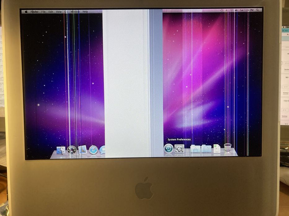 Imac core 2 duo 2ghz para reparação ou uso com monitor externo