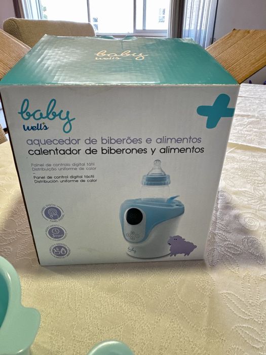 Aquecedor Digital de Biberões e Alimentos Baby Wells – Como Novo