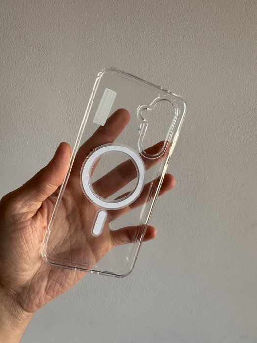 Etui Clear MagSafe + SZKŁO do SAMSUNG GALAXY A56 / A36 5G