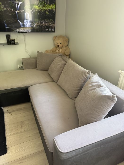 Rogowka szara wielka wygodna rozkladana