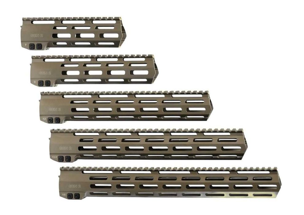 Цевье Xgun для AR15 7,9,10,12,13,15,17 дюймів, (алюминий) від 4300 грн