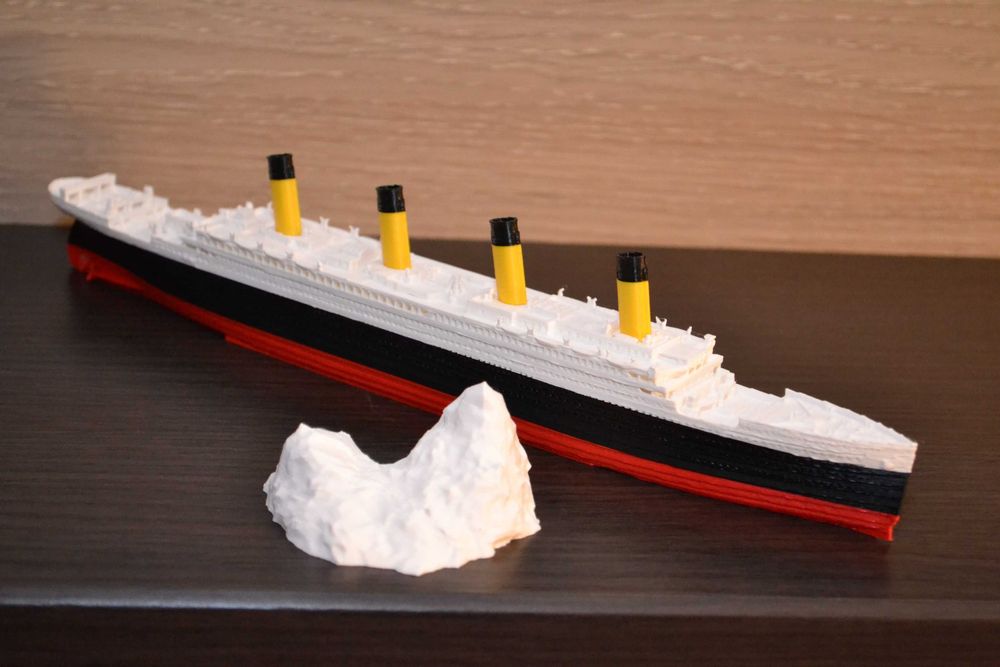 RMS Titanic + HMHS Britannic + RMS Olympic - Druk 3D