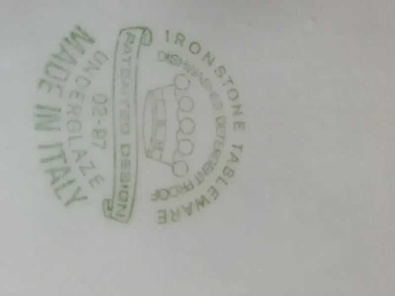 Travessa em Faiança da Ironstone Tableware	Como Nova!!*