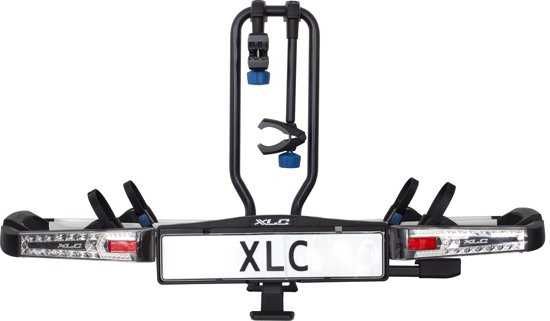 bagażnik rowerowy XLC Azura Xtra LED VC-C10 składany uchylny e-bike