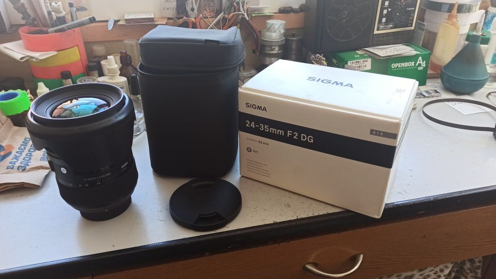 Об'єктив Sigma Art 24-35mm F2 DG for Nikon