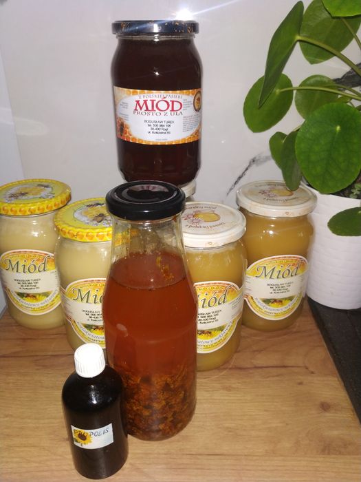 Naturalny miód wielokwiatowy spadziowy