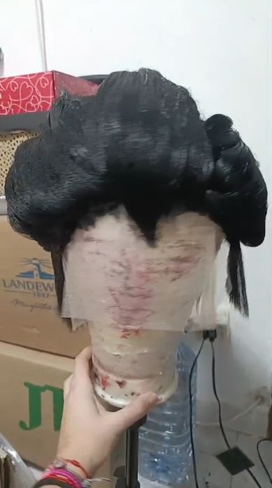 Peruca Vegeta Estilizada