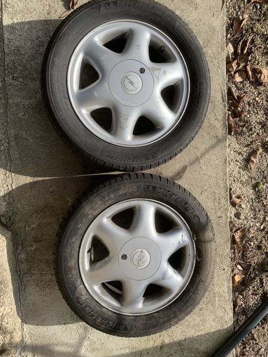Dois jogos jantes opel 15 4x100