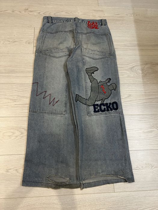 ECKO UNLTD джинсы реперские состояние трушное(дырка на колене так и должна быть), размер M, вопросы лс реп ск8 rap sk8 spitfire dickies polar, +торг