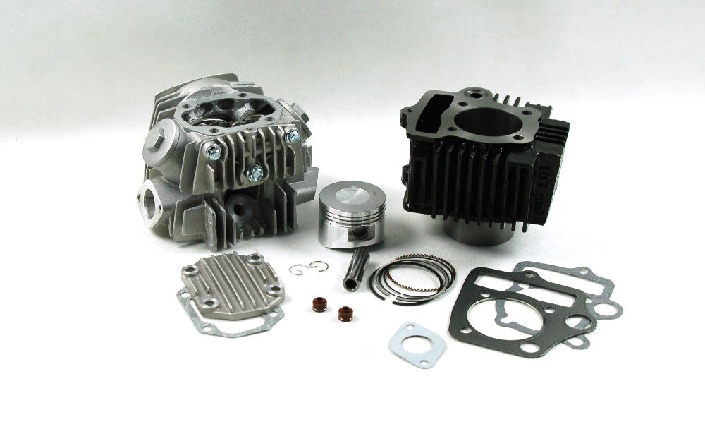 Cylinder głowica kpl 110cc 125cc Junak router zipp Barton romet ws