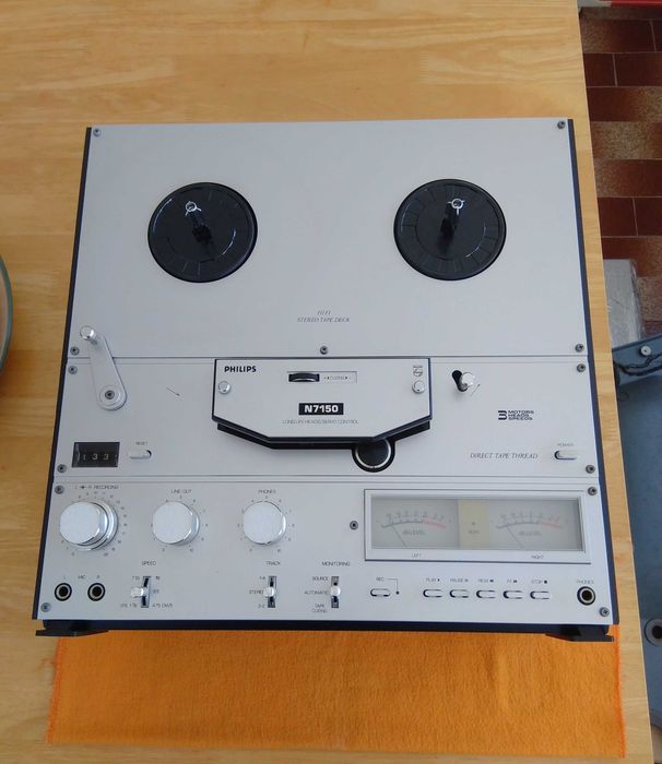 Gravador de Bobines PHILIPS N7150 (Reel to Reel)