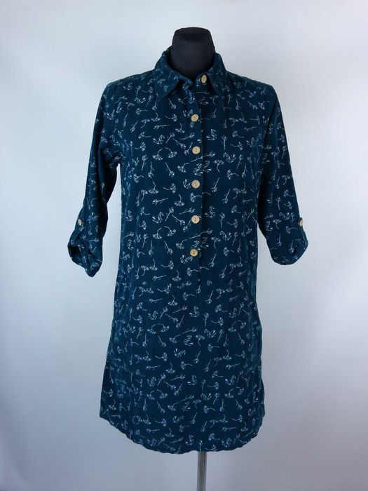 Mantaray sukienka mini cienki sztruks 10 / 36