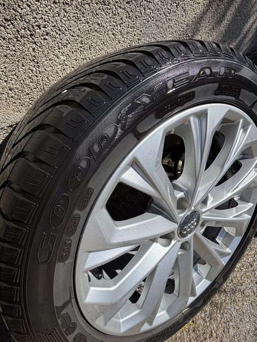 Jantes Audi R17 com pneus