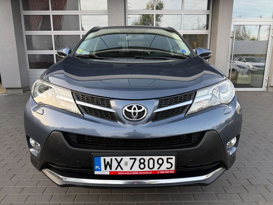 Toyota RAV4 AWD, podgrzewane fotele,  salon Polska, 82 tys km, serwis ASO
