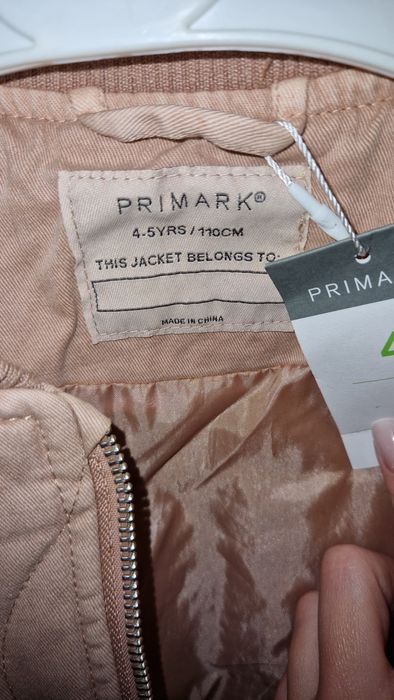Бомбер Primark 110р новий
