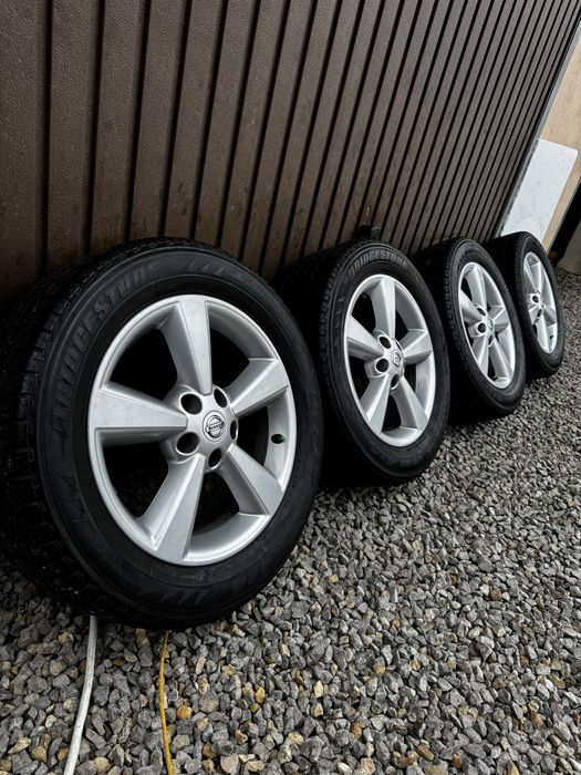 Koła aluminiowe 17 Nissan 5x114.3 215/60/17 Qashqai Juke X trail Terra