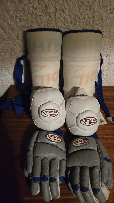 Conjunto equipamento protecção hoquei