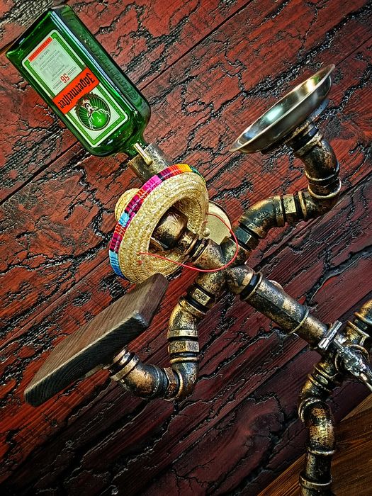 Stojak pod alkohol, nalewak, dozownik do alkoholu "Amigo" z licznikiem