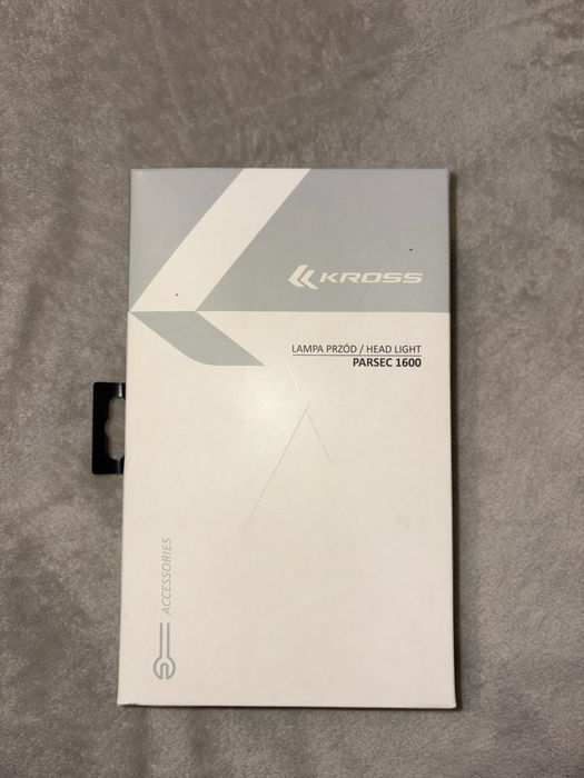 Bardzo mocna lampka do roweru/na kask Kross PARSEC 1600