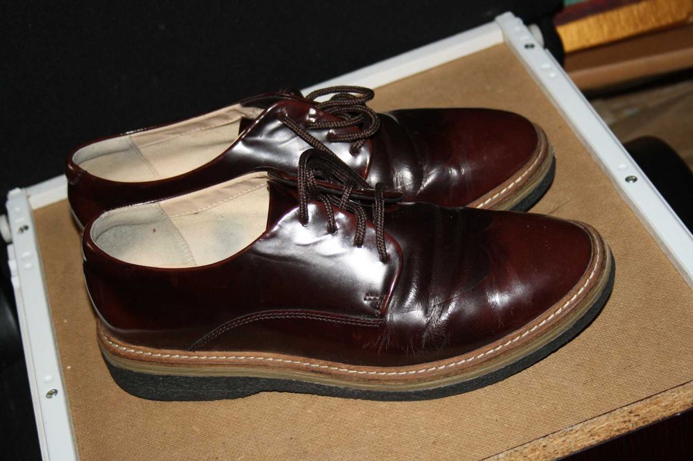 super buty skorzane Clarks