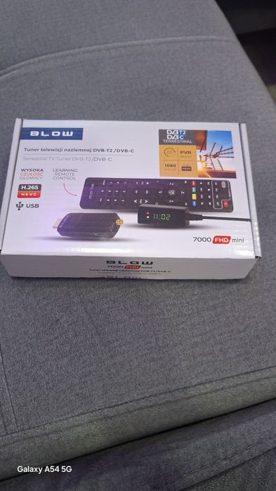 Dekoder dvb-t2 do telewizji cyfrowej  naziemnej