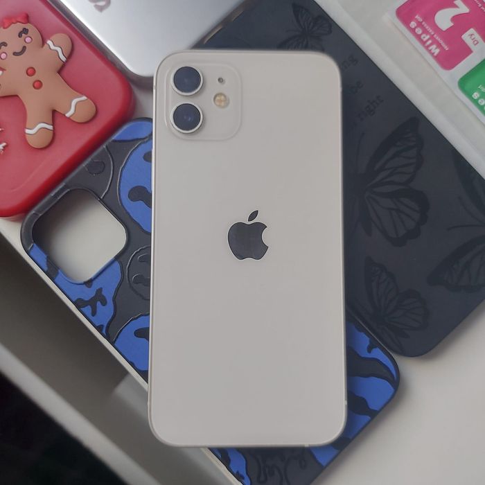 iPhone 12 128GB White (Biały) + MEGA ZESTAW 5x ETUI | Pudełko kabel