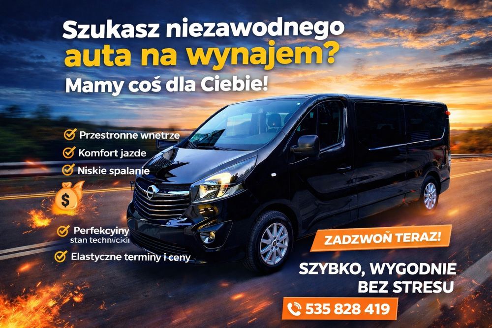 Busy 9 osobowe wynajem