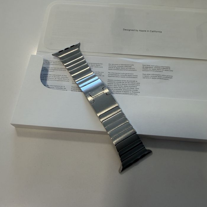 Apple Watch Silver Link Bracelet