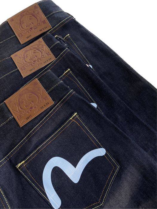 Size 31, 32, 33, 34, 36 EVISU JEANS