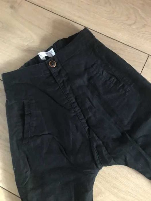 Czarne spodnie Zara 92